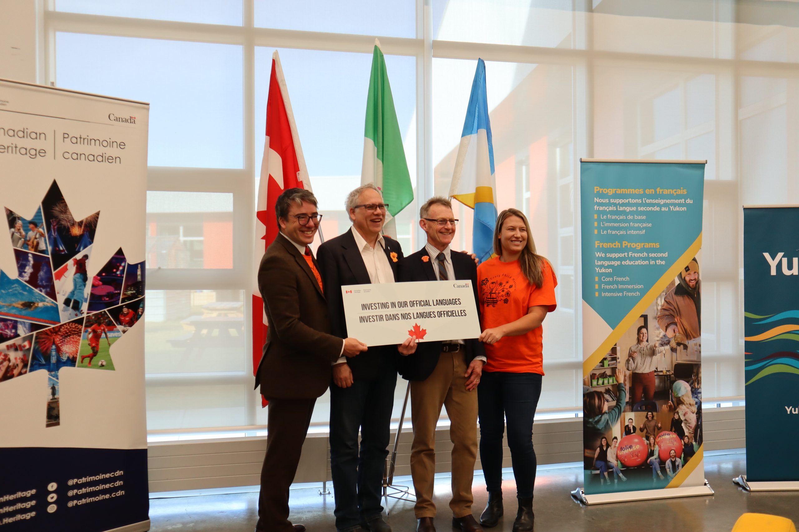 Governments of Canada and the Yukon sign bilateral agreement on minority-language education and second-language instruction