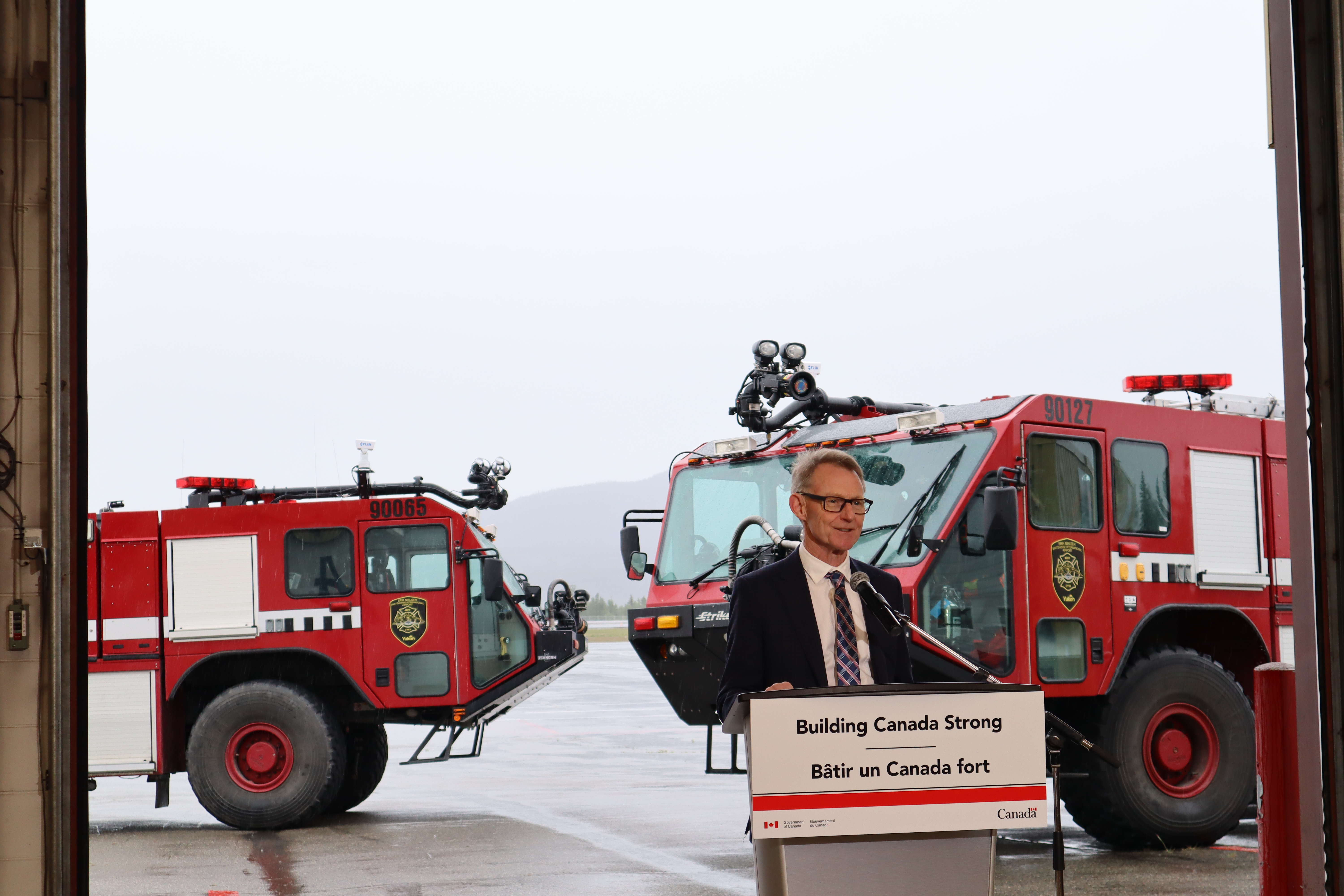 Government of Canada invests in key infrastructure at the Erik Nielsen Whitehorse International Airport